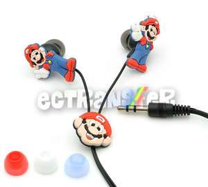 Super Mario Bros 3.5mm Earphone Earbud Headset/HP784  