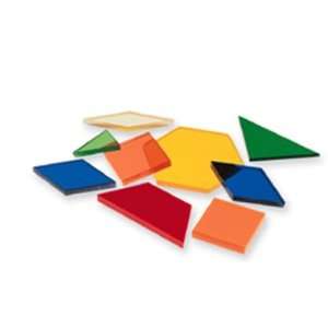   Pack LEARNING RESOURCES OVERHEAD PATTERN BLOCKS 49/PK: Everything Else