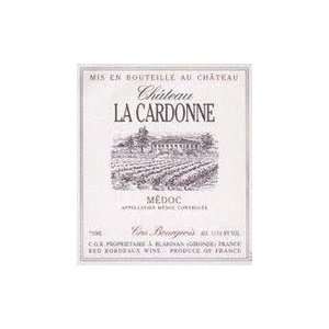    2009 Chateau La Cardonne Medoc 750ml Grocery & Gourmet Food