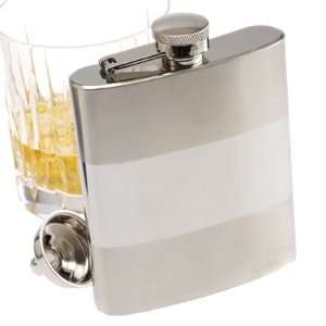  Personalized Satinized Mirrored Flask