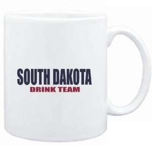  Mug White  South Dakota DRINK TEAM  Usa States Sports 