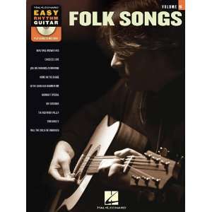  Folk Songs   Easy Rhythm Guitar Series Volume 10   Book 