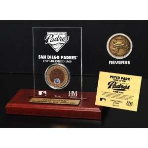   Park Infield Dirt Coin Etched Acrylic Sports 