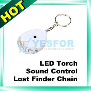 Sound Control Key Finder Locator Find Lost Keychain W  
