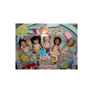  Barbie Kelly Club 5 Playground Bunch Playset Toys & Games