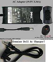 Genuine Dell PA 12 PA12 65W AC Adapter Charger for STUDIO 13, 14z, 15 