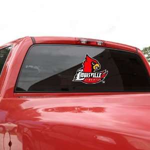    Louisville Cardinals Team Logo Window Decal: Sports & Outdoors
