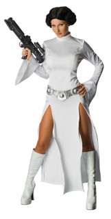 PRINCESS LEIA WHITE DRESS Womens Star Wars Costume XS SM MD 0 10 