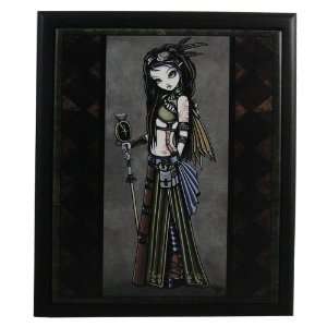   with Wooden Frame by Myka Jelina 9 x 11 (Frame high)