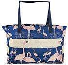 Extra Large Pink Flamingo Tapestry Beach Bag Tote