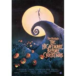  Nightmare Before Christmas Tim Burton Movie Poster 24 x 36 