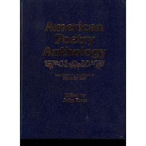  American Poetry Anthology Volume IV, Number 2 : Summer 