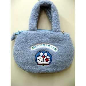  Doraemon Blue Fleece Doraemon Handbag Toys & Games