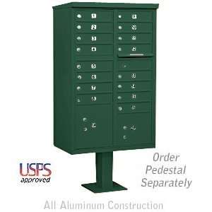  USPS 16 Door Standard Cluster Box Unit with A Size Doors 
