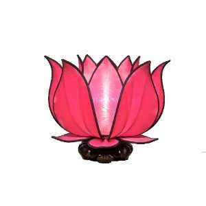  Blooming Lotus Lamp   Pink