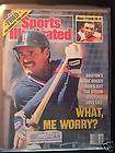 1989 Sports Illustrated Boston Red Sox Wade Boggs