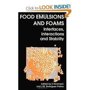  FOOD EMULSIONS AND FOAMS (Special Publications 