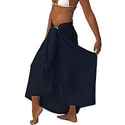 Solid Sarong Navy Blue (Indonesia)  