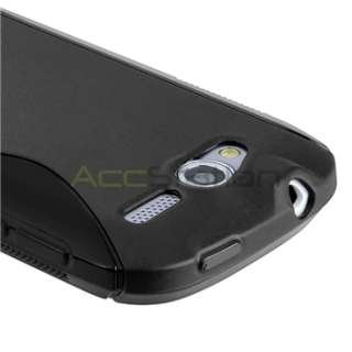 For HTC Mytouch 4G Black S line TPU Soft Skin Gel Case  