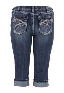 Silver Brand Womens Capris Plus Size Suki Surplus Jeans  