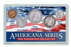 American Coin Treasures Americana Yesteryear Collectible Coin Set 