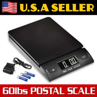 Accuteck A PT60 All In One 60lbx0.2oz Digital Postal Scale With AC 