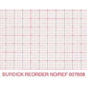  Recording Chart Paper for Burdick Intruments Type OO7966 
