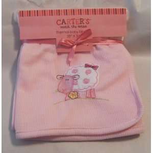  Pink Carters Watch the Wear Thermal Baby Blanket Sheep 