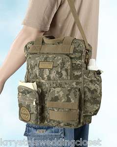 Military Daddy Baby Diaper Bag Camouflage  
