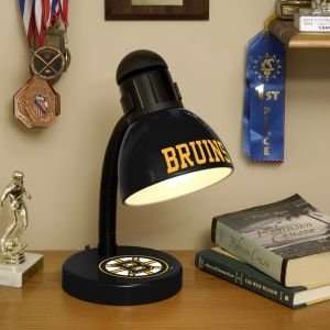BOSTON BRUINS 15 IN DESK LAMP