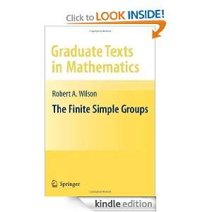 The Finite Simple Groups (Graduate Texts in Mathematics) Robert 