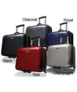 US Traveler Lightweight Rolling Laptop Briefcase/ Overnighter 