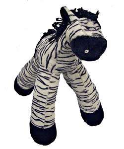 Party Pets Premium 18 inch Zebra Dog Toy  