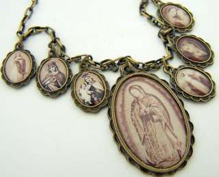 Our Lady Of Guadalupe Necklace Pendant St Virgin Mary Religious 