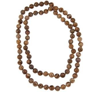 Pearlz Ocean Picture Jasper 36 inch Endless Necklace  