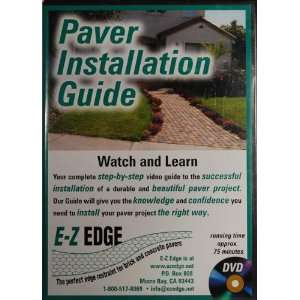  Paver Installtion Guide [DVD] 