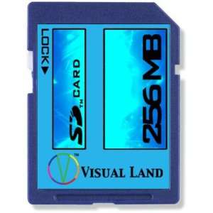  Visual Land SD Card 256MB VL 220 Electronics