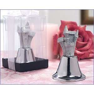  Silver Castle Bell   Wedding Party Favors