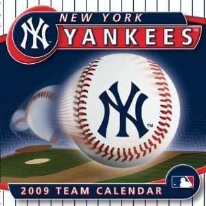  New York Yankees 2009 Box Calendar