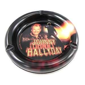  Metal ashtray Johnny Hallyday.: Home & Kitchen