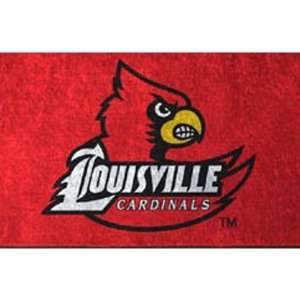  Louisville Cardinals Tufted Rug Mat: Patio, Lawn & Garden