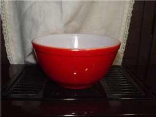 vintage unused nest PYREX primary colors mixing bowl s w original 