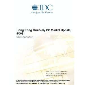  Hong Kong Quarterly PC Market Update, 4Q09 Kathy Sin, Tsu 