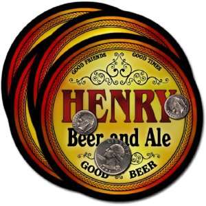 Henry , CO Beer & Ale Coasters   4pk