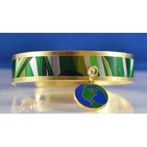  Cangles Save the Earth Charm Bracelet: Jewelry