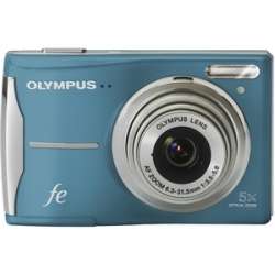 Olympus FE 46 Point & Shoot Digital Camera   Blue  Overstock