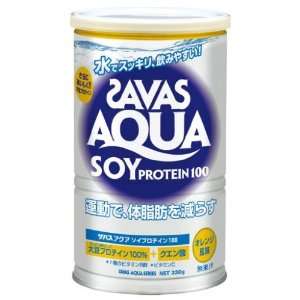  SAVAS Aqua Soy Protein 100 Orange flavor   700g: Health 