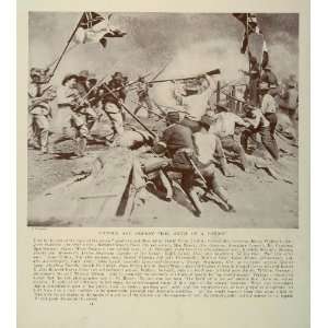   Film Battle Scene Birth of a Nation   Original Print