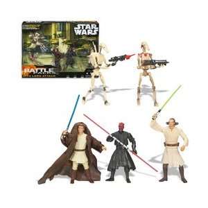   Star Wars Battle Pack: Battle Packs   Sith Lord Attack: Toys & Games