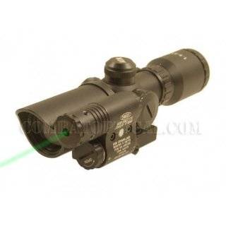 Aim Sports 2.5 10X40 Dual III. Scope with Green Laser:  